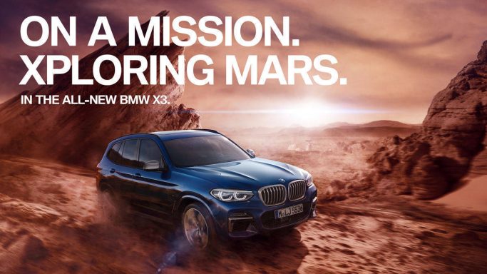 Mission on Mars BMW X3